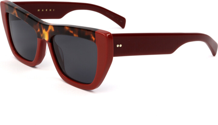 Marni Women's 52mm Red Havana Sunglasses