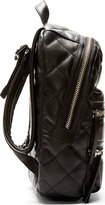 Thumbnail for your product : Marc by Marc Jacobs Black Quilted Leather Domo Biker Backpack