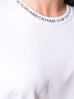 Thumbnail for your product : VVB logo lined crew neck T-shirt