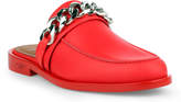 Givenchy Red leather chain loafer 