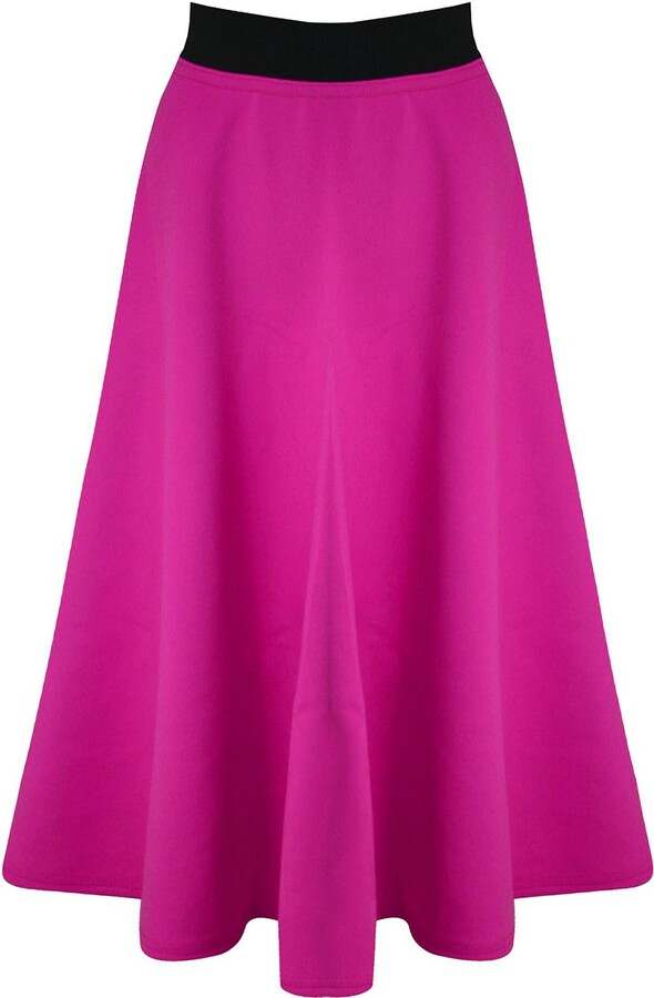 HAWA Camicia Da Donna Estensione Gonna Mini Skater Gonna Sottogonna - Foto 2