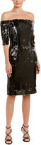 Thumbnail for your product : Milly Off-The-Shoulder Sheath Dress