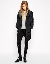 Thumbnail for your product : ASOS Padded Coat with Belt