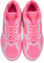Thumbnail for your product : Comme des Garcons Homme Plus Pink Nike Edition Air Max 180 Sneakers