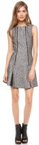 Thumbnail for your product : Robert Rodriguez Tweed Zip Flare Dress