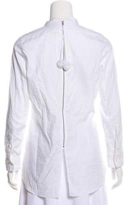 Figue Long Sleeve Button-Up Blouse