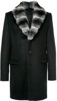 Thumbnail for your product : Yves Salomon fur lapel coat