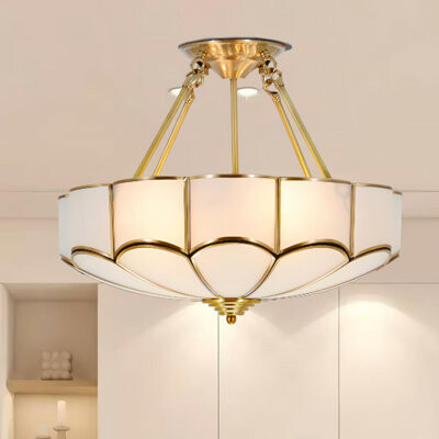 Fandian European Style Modern American Style Study Lamp With Pendant Light