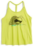 Thumbnail for your product : Roxy 'Be Free' Braided Strap Racerback Tank (Toddler Girls)