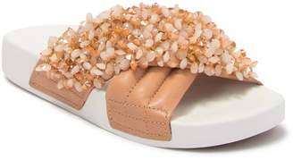tory burch logan embellished slide sandal