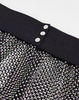 Thumbnail for your product : ASOS DESIGN diamante skirt belt in multi