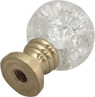 Royal Designs Small Ball Crystal Lamp Finial