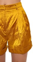 Thumbnail for your product : Philosophy di Lorenzo Serafini High Waist Wrinkled Duchesse Shorts