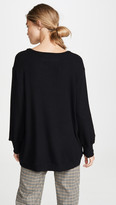 Thumbnail for your product : Enza Costa Easy U Neck Sweater