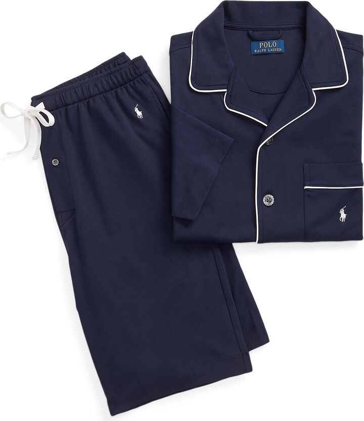 Polo Ralph Lauren Men's Blue Pajamas with Cash Back