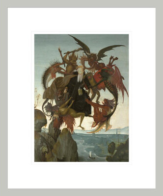 Astoria Grand The Torment of Saint Anthony by Michelangelo Buonarroti -Framed Giclee Print