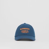Thumbnail for your product : Burberry Horeferry Motif Cotton Baeball Cap