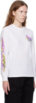 Thumbnail for your product : Carhartt Work In Progress White Babybrush Grin Long Sleeve T-Shirt