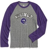 Thumbnail for your product : Outerstuff 'NFL - Minnesota Vikings' Raglan Sleeve Graphic T-Shirt (Big Boys)