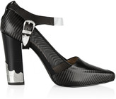 Thumbnail for your product : Toga Leather and mesh pumps