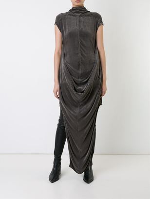 Rick Owens 'Seahorse' dress - women - Silk/Cupro/Viscose - 38
