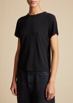 Thumbnail for your product : KHAITE The Emmylou T-Shirt in Black Jersey