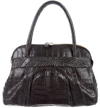Nancy Gonzalez Crocodile Handle Bag
