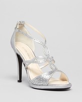 Thumbnail for your product : Caparros Open Toe Platform Evening Sandals - Nixie High Heel