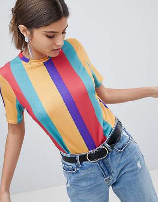 PrettyLittleThing Stripe T-Shirt