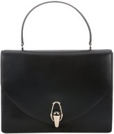 Thumbnail for your product : Giorgio Armani Black Calfskin Turnlock Handbag
