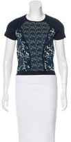 Thumbnail for your product : Parker Patterned Crop Topcrop