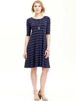 Thumbnail for your product : Old Navy Women's Striped Jersey Swing Dresses