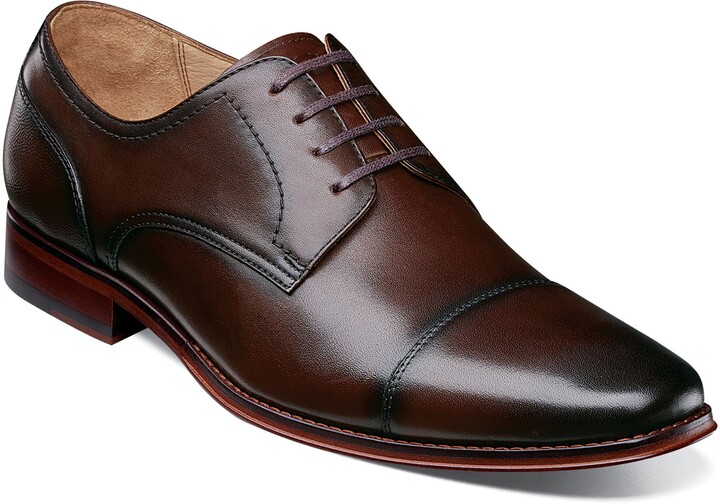 florsheim center cap toe derby