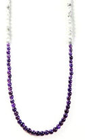 Thumbnail for your product : Domo Beads 50/50 Premium Necklace | White Howlite / Amethyst