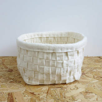 Aura Que Fairtrade Handmade Eco Felt Woven Storage Basket