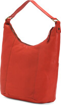Thumbnail for your product : American Leather Co. Carrie Leather Front Pocket Hobo
