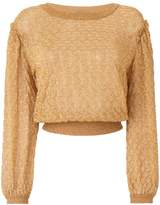 Missoni glitter-effect embroidered sweater