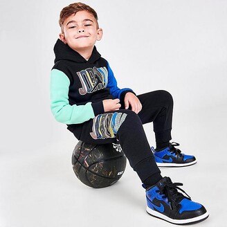 Jordan Boys' Toddler Mismatch Hoodie and Jogger Pants Set - ShopStyle