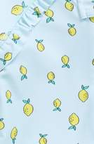 Thumbnail for your product : Tucker + Tate Lemon Print One-Piece Rashguard Swimsuit