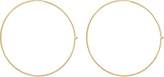 Thumbnail for your product : Jennifer Meyer Women's White Diamond & Gold Hoops - Gold