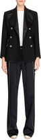 Thumbnail for your product : Meadham Kirchhoff Satin-Trimmed Tweed Blazer