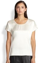 Thumbnail for your product : St. John Stretch Silk Knit Top