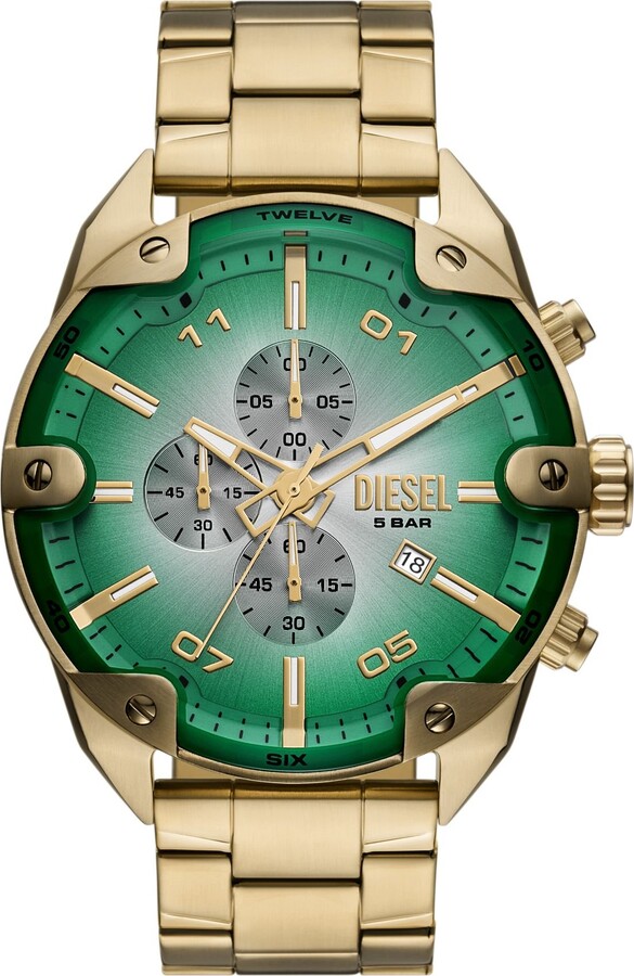 Spiked Stainless Steel Watch