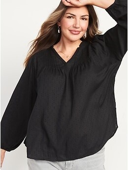 old navy plus size tops