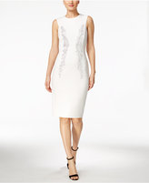 Thumbnail for your product : Calvin Klein Embellished Sheath Dress