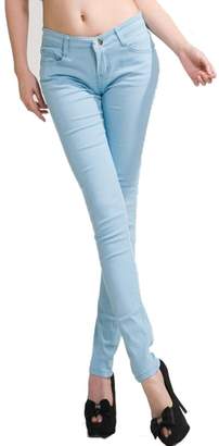 SimpVale Women's Skinny Cotton Jeans
