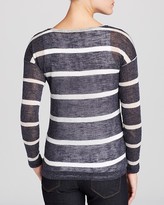 Thumbnail for your product : NYDJ Sheer Stripe Sweater
