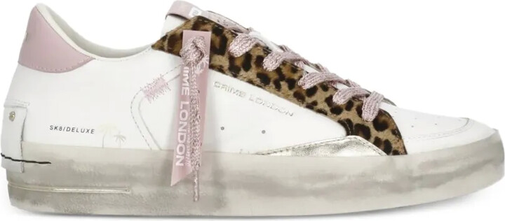 Crime London Sk8 Deluxe leather sneakers