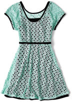 Thumbnail for your product : Sally Miller SALLY M Sally M Crochet Skater Dress - Girls 6-16