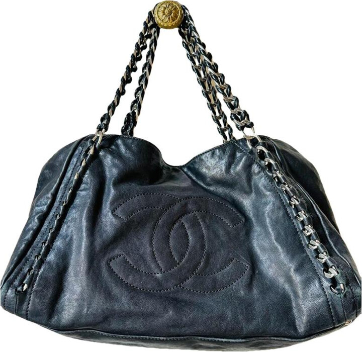 Chanel Coco Cabas leather tote - ShopStyle